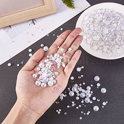 60g Resin patch multi size mixed pearl patch DIY jewelry accessories(2 bags)&nbsp;JX586I