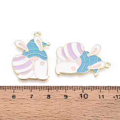 Alloy and Enamel Pendants&nbsp;ENAM-T021-21F