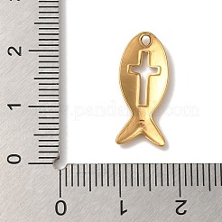 Ion Plating(IP) 304 Stainless Steel Pendants&nbsp;STAS-M017-02G