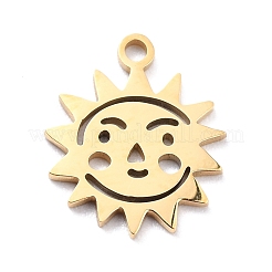 201 Stainless Steel Charms&nbsp;STAS-D176-05G