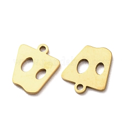 201 Stainless Steel Charms&nbsp;STAS-F368-03B-G