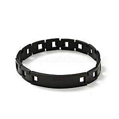 304 Stainless Steel Stackable Solide Link Chains Bracelet&nbsp;BJEW-G649-14