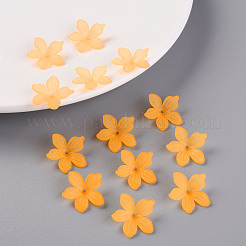 Frosted Acrylic Bead Caps&nbsp;X-MACR-S371-05A-719