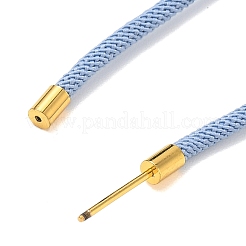 Adjustable Nylon Cord Necklace Making&nbsp;KK-CBACFA2-02G-25