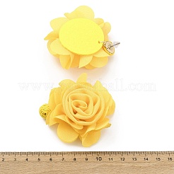 Valentine's Day Polyester Dangle Stud Earrings&nbsp;EJEW-T055-06A