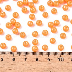 Opaque Baking Paint Glass Beads&nbsp;DGLA-T004-02H