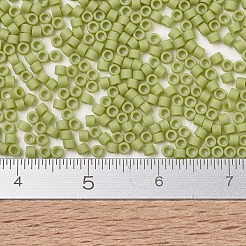 MIYUKIデリカビーズ  シリンダー  日本製シードビーズ  11/0  （db2290)マット不透明グレーズスプリンググリーン  1.3x1.6mm  穴：0.8mm  約20000個/袋  100 G /袋&nbsp;LS-SEED-J020-DB2290