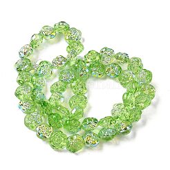 Electroplate Glass Beads Strands&nbsp;EGLA-K061-09A-AB01
