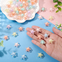 50Pcs AB Color Transparent Acrylic Beads&nbsp;PACR-TA0001-27