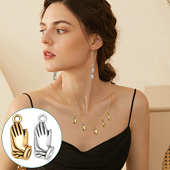 120Pcs 2 Colors Tibetan Style Alloy Pendants&nbsp;FIND-PH0029-05
