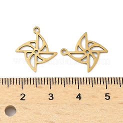 201 Stainless Steel Laser Cut Pendants&nbsp;STAS-P428-05G