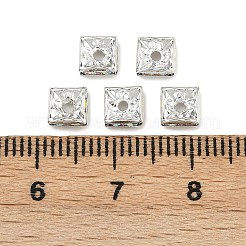 Brass Rhinestone Spacer Beads&nbsp;RSB071NF-02S