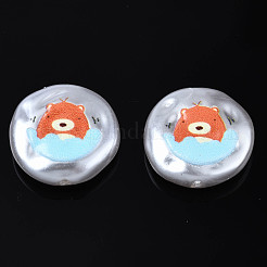 3D Printed ABS Plastic Imitation Pearl Beads&nbsp;KY-S163-429