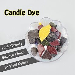 Diyのシリコーンキャンドル型  フォンダン型  DIYキャンドル作りに  ミックスカラー  80x70mm  内径：48mm&nbsp;DIY-PH0004-53
