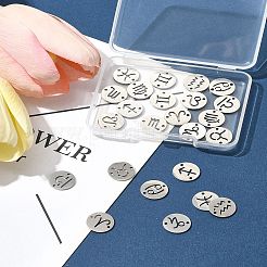 24Pcs 12 Styles 201 Stainless Steel Links/Connectors&nbsp;STAS-FS0001-98