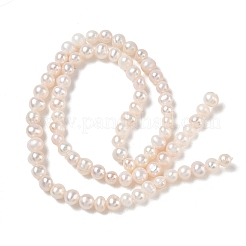 Natural Cultured Freshwater Pearl Beads Strands&nbsp;PA-CBAC463-29