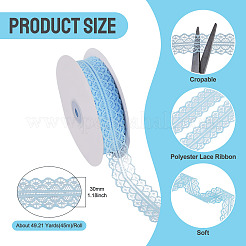 Polyester Lace Ribbon&nbsp;OCOR-TAC0025-008C