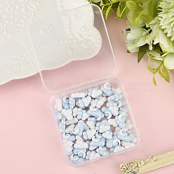 60Pcs 3 Colors Opaque Resin Cabochons&nbsp;FIND-SC0020-85