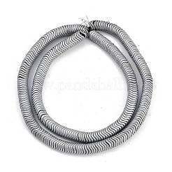 Electroplated Synthetic Non-magnetic Hematite Beads Strands&nbsp;G-H020-M01-26