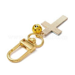 Cross Alloy Enamel Pendants Decorations&nbsp;HJEW-JM01074