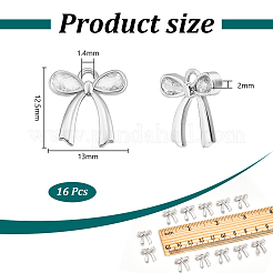 16Pcs Brass Micro Pave Clear Cubic Zirconia Charms&nbsp;KK-UN0003-50P