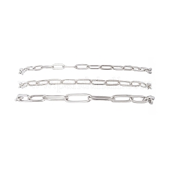 3Pcs 304 Stainless Steel Bracelets&nbsp;BJEW-JB12463