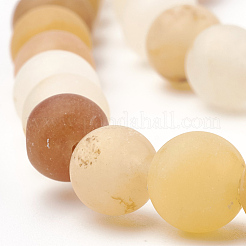 Natural Topaz Jade Beads Strands&nbsp;G-T106-248