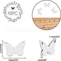 304 Stainless Steel Charms&nbsp;STAS-NB0004-38P