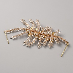 Alloy Rhinestone Hair Bobby Pins Sets&nbsp;OHAR-WH0014-25KCG