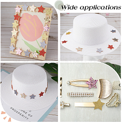 60Pcs 6 Colors PU Ornament Accessories&nbsp;DIY-GF0007-40