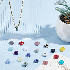 20Pcs Natural Mixed Gemstone European Beads&nbsp;FIND-ME0003-87B