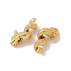 Matte Gold Color 925 Sterling Silver Beads&nbsp;STER-R014-07G