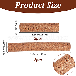 4Pcs 2 Styles Cork Bars&nbsp;WOOD-OC0004-34