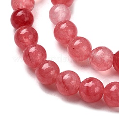 Natural Dyed White Jade Beads Strands&nbsp;G-M402-C03-26