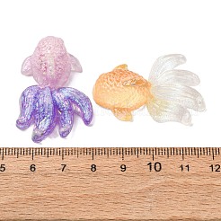 Luminous Transparent Resin Cabochons&nbsp;CRES-L045-12