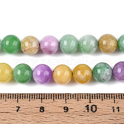 Dyed Natural Quartz Beads Strands&nbsp;G-T139-8mm-94