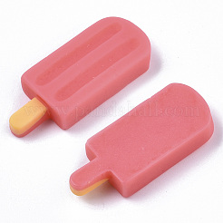 不透明樹脂デコデンカボション  模造食品  アイスクリーム  ミックスカラー  36.5x14.5x6mm&nbsp;X-CRES-N022-97