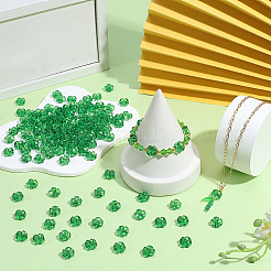 200Pcs Transparent Acrylic Beads&nbsp;OACR-SP0002-40A