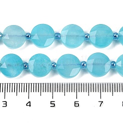 Dyed Natural White Jade Beads Strands&nbsp;G-C116-A29-01