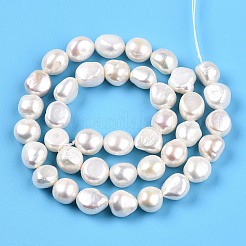 Natural Cultured Freshwater Pearl Beads Strands&nbsp;PEAR-G007-14-01