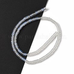 オパールビーズ連売り  ディスク  ヒシビーズ  4x2~2.5mm  穴：1mm  約170個/連  15.35''（39センチメートル）&nbsp;G-H230-88