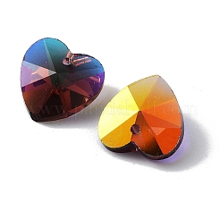 Electroplate Glass Charms&nbsp;LS-GGLA-Z002-02Q