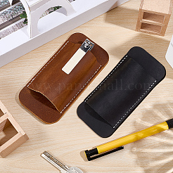 2Pcs 2Colors Cattlehide Military Knife Sheath&nbsp;AJEW-CL0005-87
