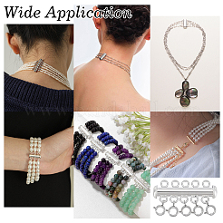 925 Sterling Silver Slide Lock Clasps&nbsp;HJEW-PH02493