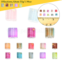 Spray Painted Glass Seed Beads&nbsp;SEED-FS0001-36