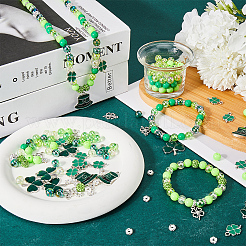 DIY Saint Patrick's Day Bracelet Making Kit&nbsp;DIY-SC0023-38