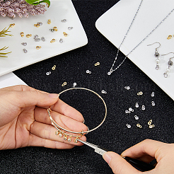 80Pcs 2 Colors Brass Micro Pave Cubic Zirconia Charms&nbsp;KK-HS0015-92