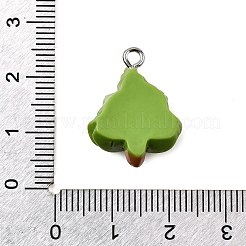 Christmas Opaque Resin Pendants&nbsp;CRES-D314-02P-05