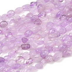 Natural Lavender Amethyst Beads Strands&nbsp;G-K395-B09-01