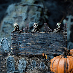 50Pcs Halloween Resin Display Decoration&nbsp;DJEW-SP0001-31